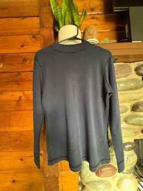 100% Zirpro Wool Fire Resistant base Layer - Guillemot International Navy - XL
